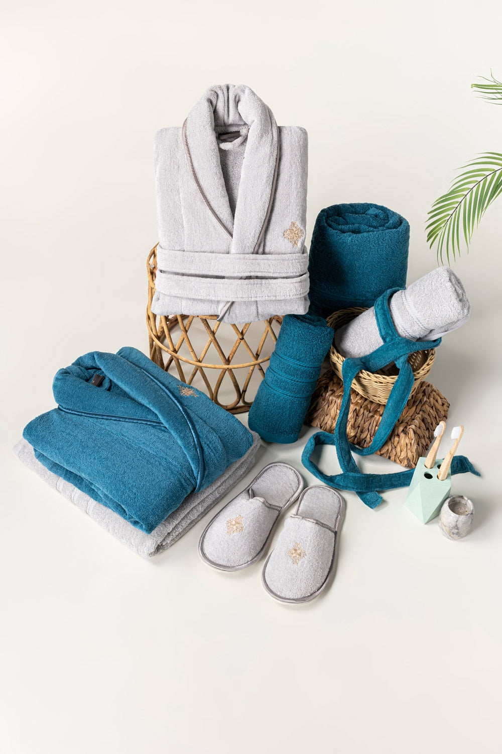 Mystic Velour Bathrobe