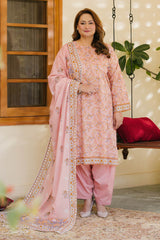 3 Piece Unstitched Printed Lawn Suit CL-52380 B