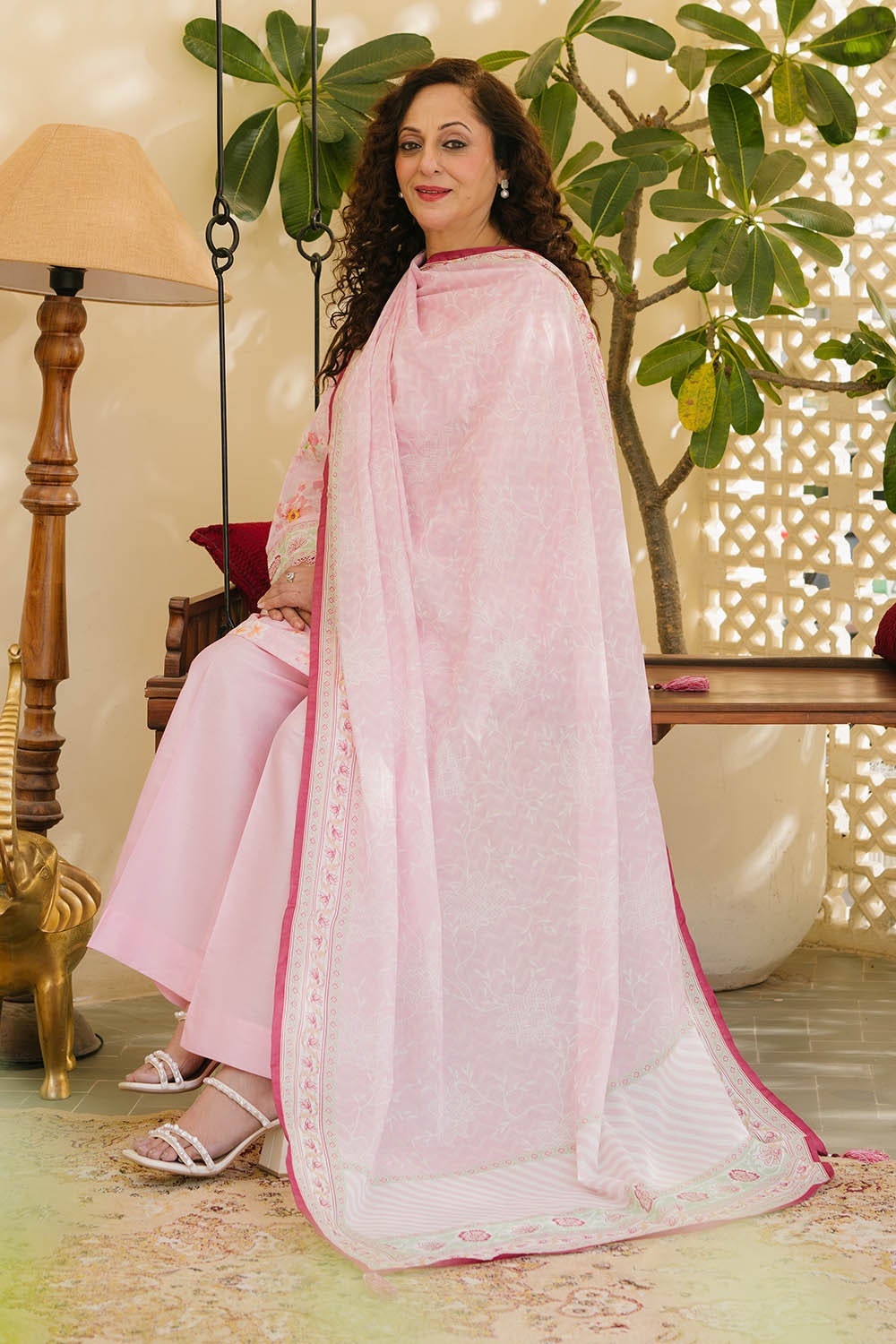 3 Piece Unstitched Printed Lawn Suit CL-52128 A