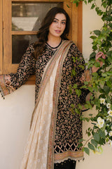 3 Piece Unstitched Printed Lawn Suit with Lacquer Printed Lawn Dupatta CL-42243 B