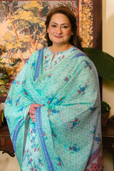 3 Piece Unstitched Printed Lawn Suit CL-52126 A