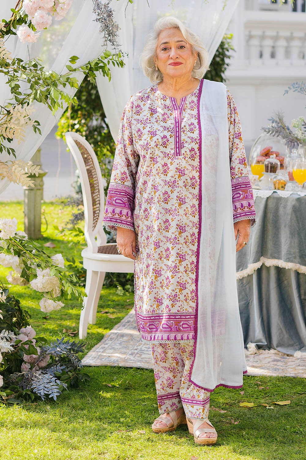 1 Piece Unstitched Printed Lawn Shirt SL-52013