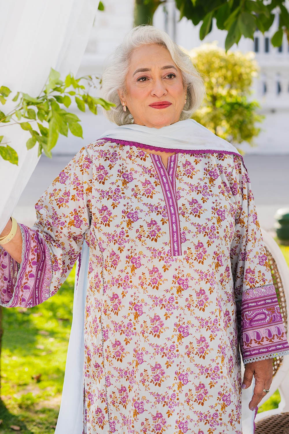 1 Piece Unstitched Printed Lawn Shirt SL-52013