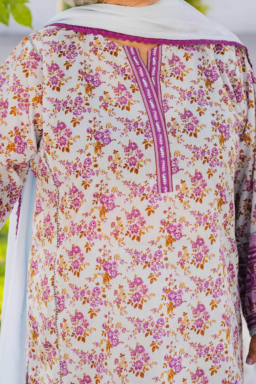 1 Piece Unstitched Printed Lawn Shirt SL-52013