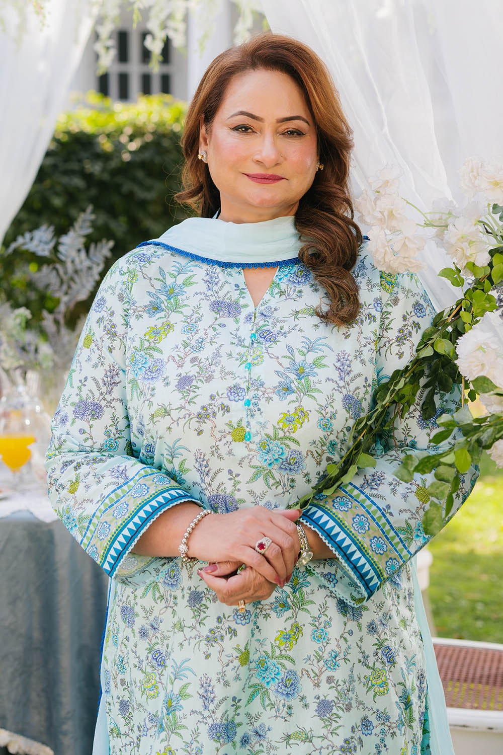 1 Piece Unstitched Printed Lawn Shirt SL-52024