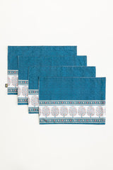 Navy 4pcs Digital Placemat