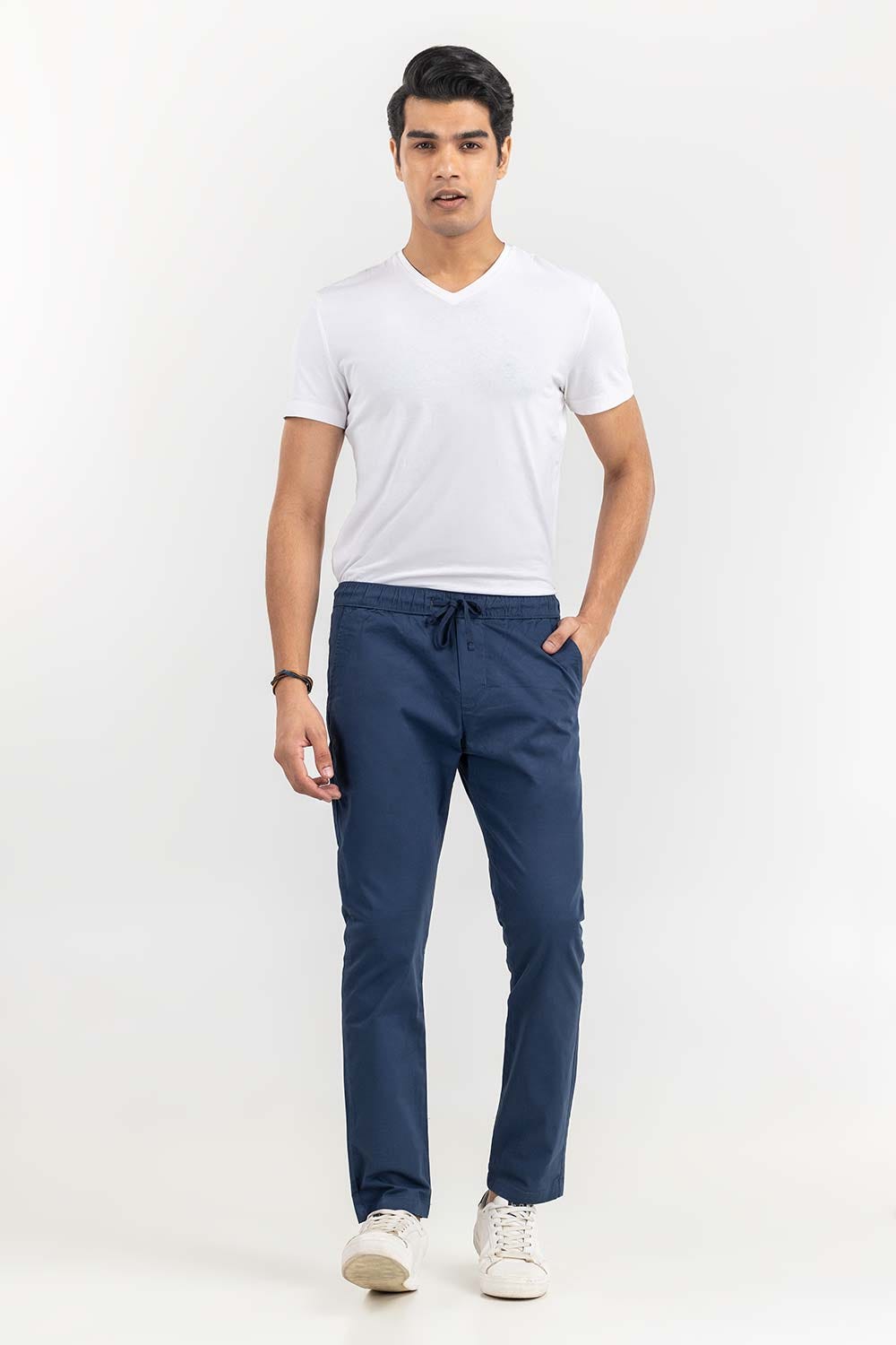 Navy Basic Jog Pant