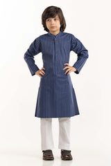 Navy Basic Kurta KR-KPLN22-064