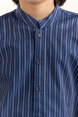 Navy Basic Kurta KR-KPLN22-064