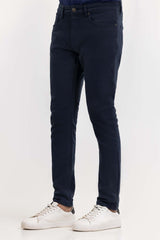 Navy Basic Non Denim Jeans TR-NDJ22-002