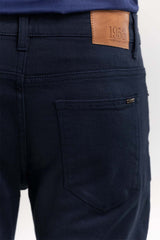 Navy Basic Non Denim Jeans TR-NDJ22-002