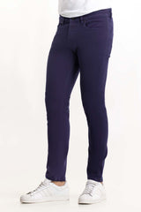 Navy Basic Non Denim Jeans TR-NDJ22-012