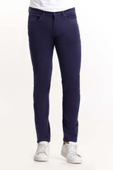 Navy Basic Non Denim Jeans TR-NDJ22-012