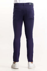 Navy Basic Non Denim Jeans TR-NDJ22-012