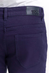 Navy Basic Non Denim Jeans TR-NDJ22-012