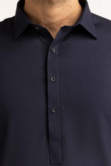 Navy Blue Basic Suit SK-P24-067