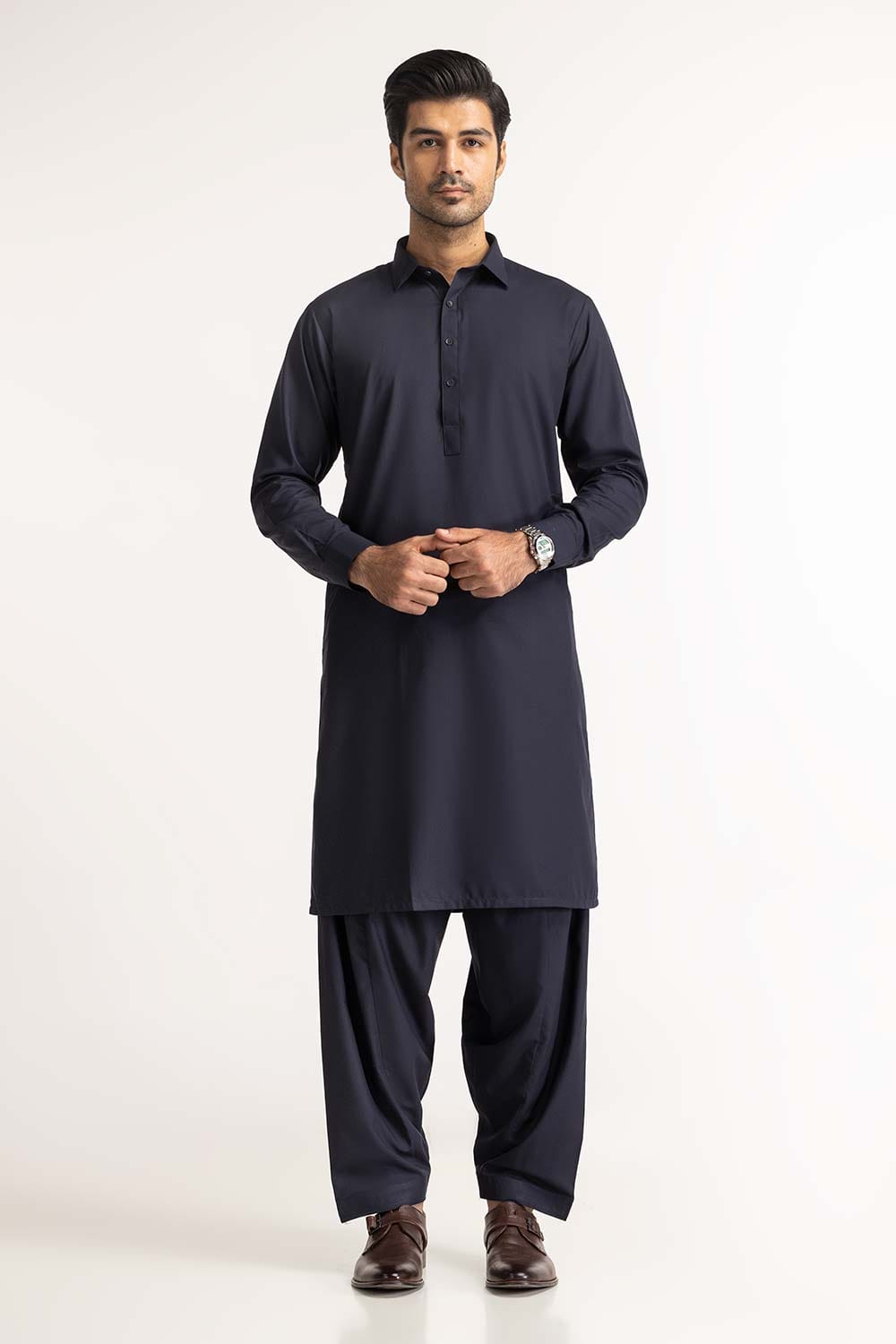 Navy Blue Basic Suit SK-P24-067