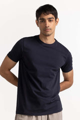 Navy Blue Basic Tee TS-CNSJ24-029
