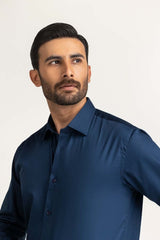 Navy Blue Formal Shirt MN-FS-PD24-042