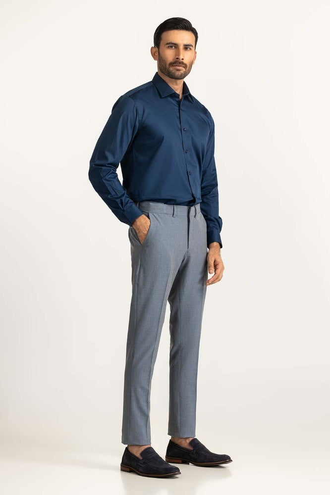 Navy Blue Formal Shirt MN-FS-PD24-042