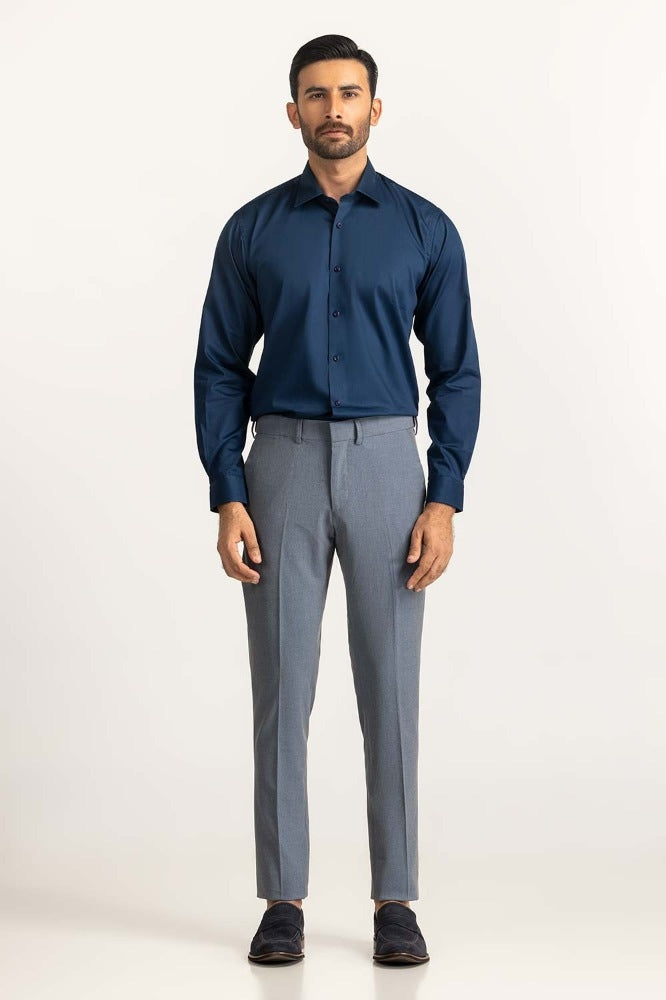 Navy Blue Formal Shirt MN-FS-PD24-042