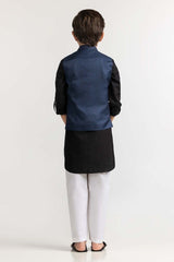 Navy Blue Styling Waist Coat KWC-PD23-015