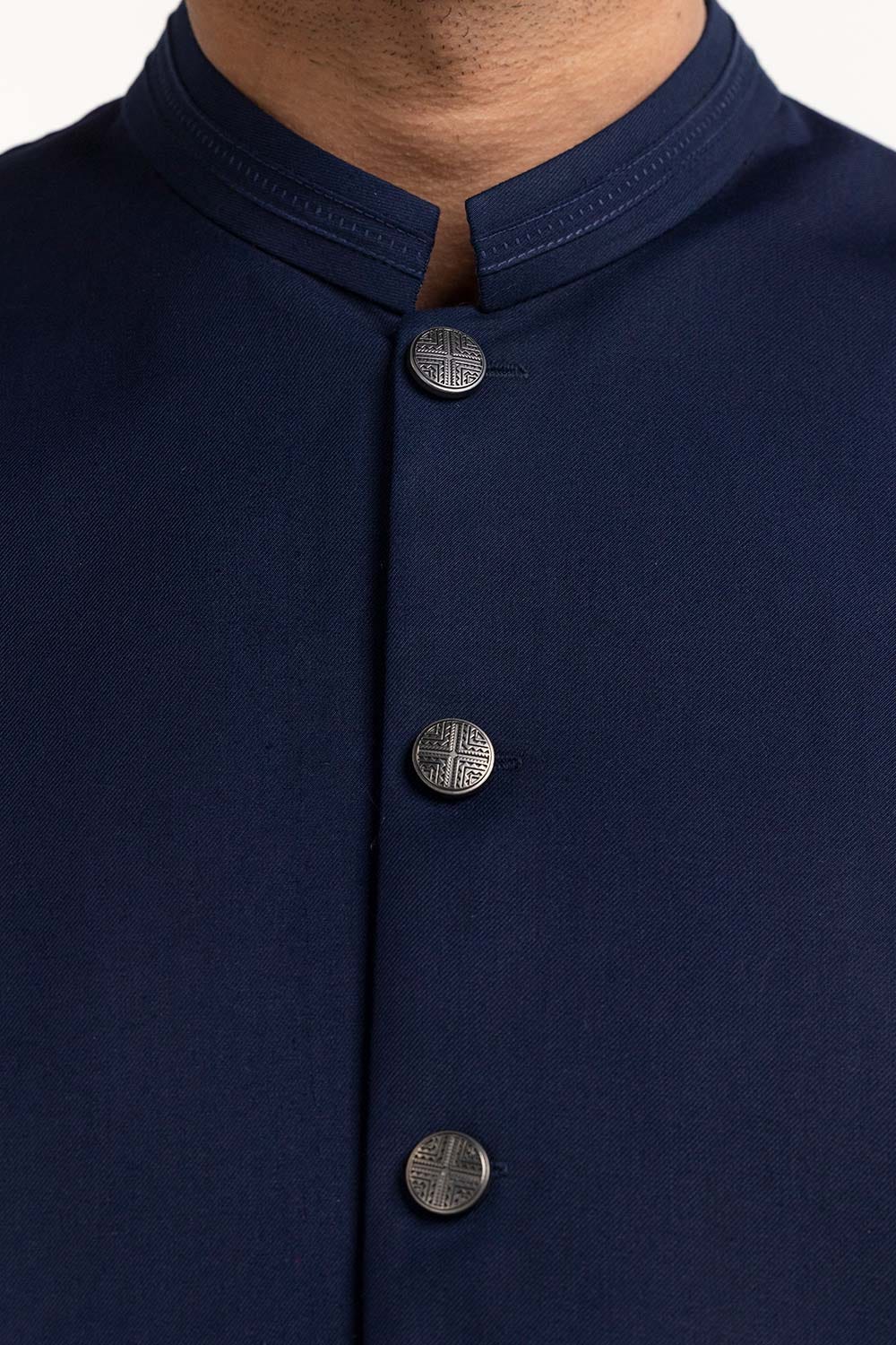 Navy Blue Styling WaistCoat WC-PD24-003