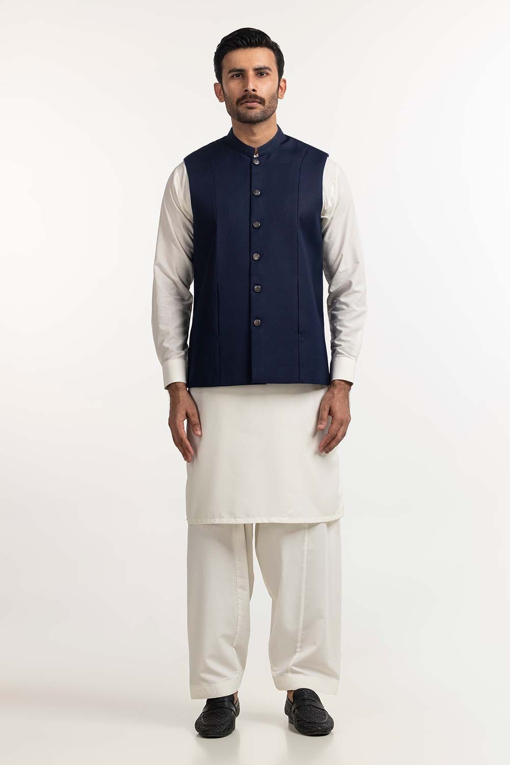 Navy Blue Styling WaistCoat WC-PD24-003