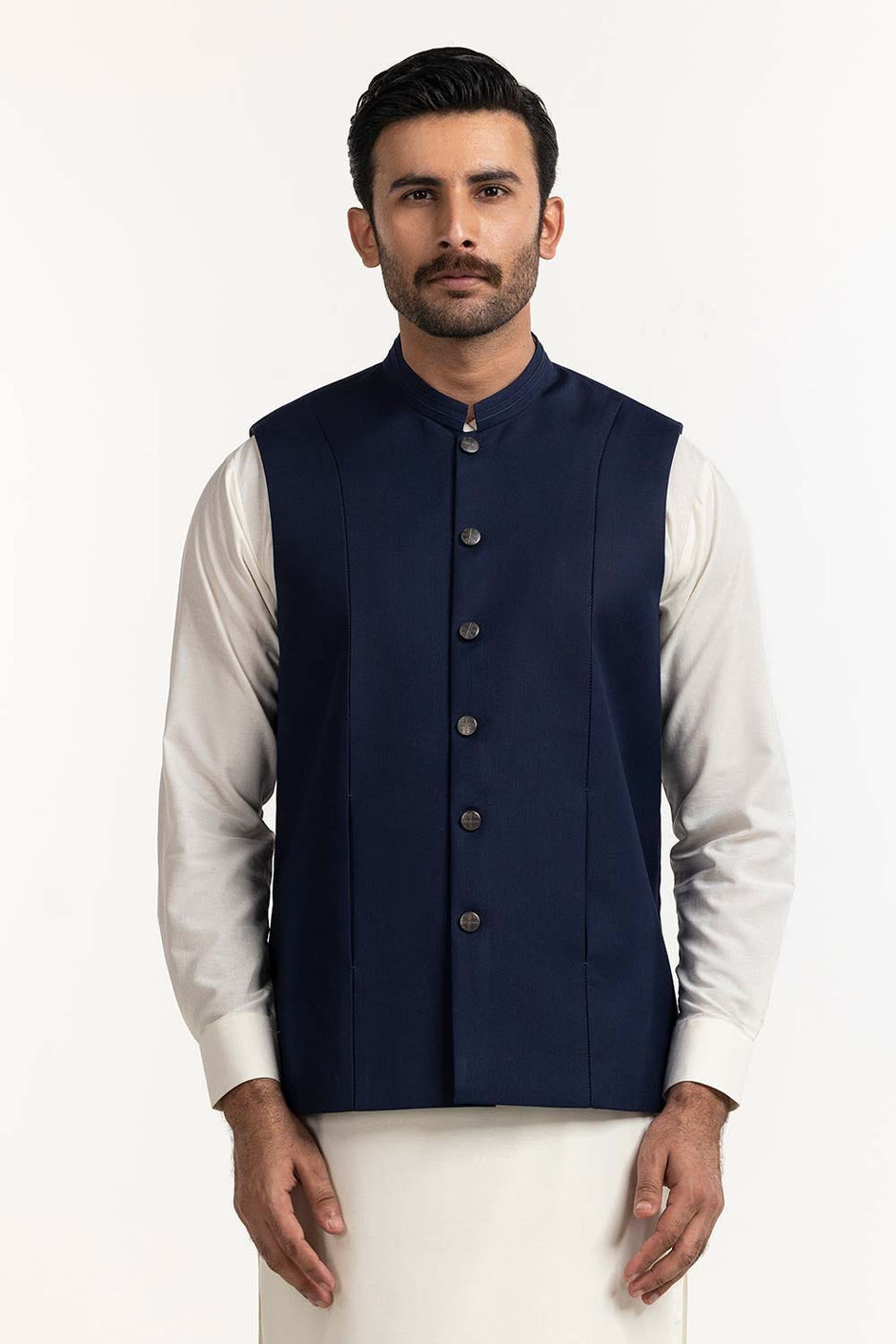 Navy Blue Styling WaistCoat