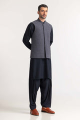 Navy Blue Styling WaistCoat WC-PD24-012