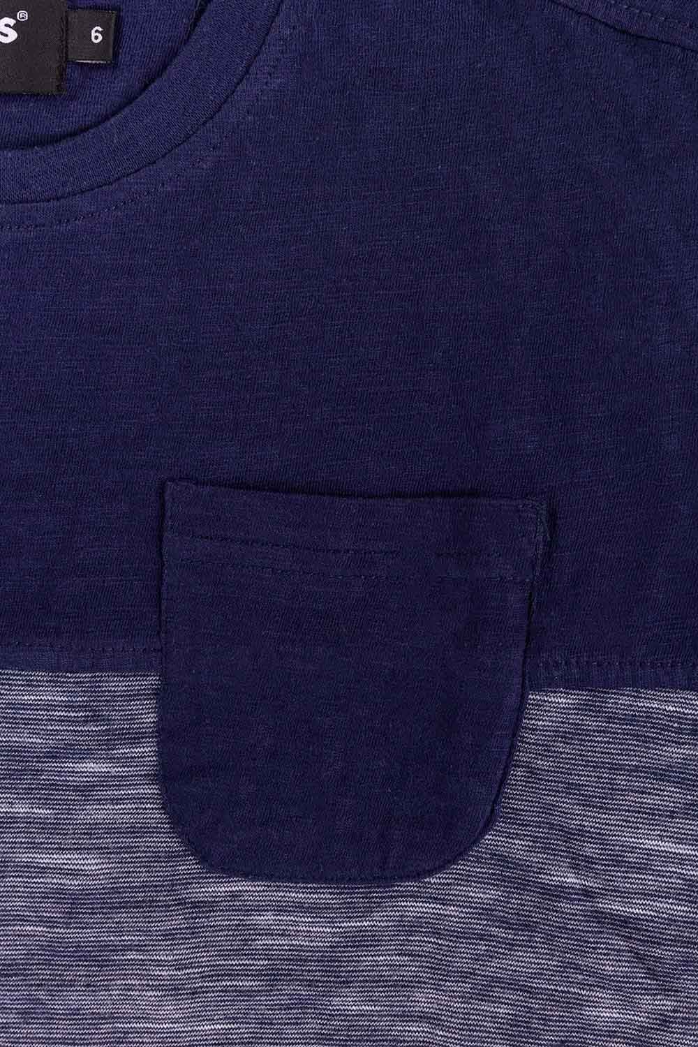 Navy Fashion T-Shirt KIDS-JGP-D01-02