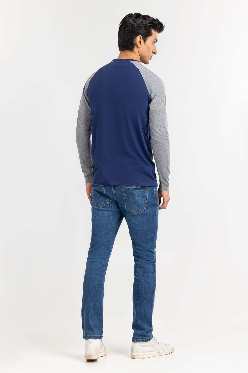 Navy Fashion Tees TS-FFSSJ22-013