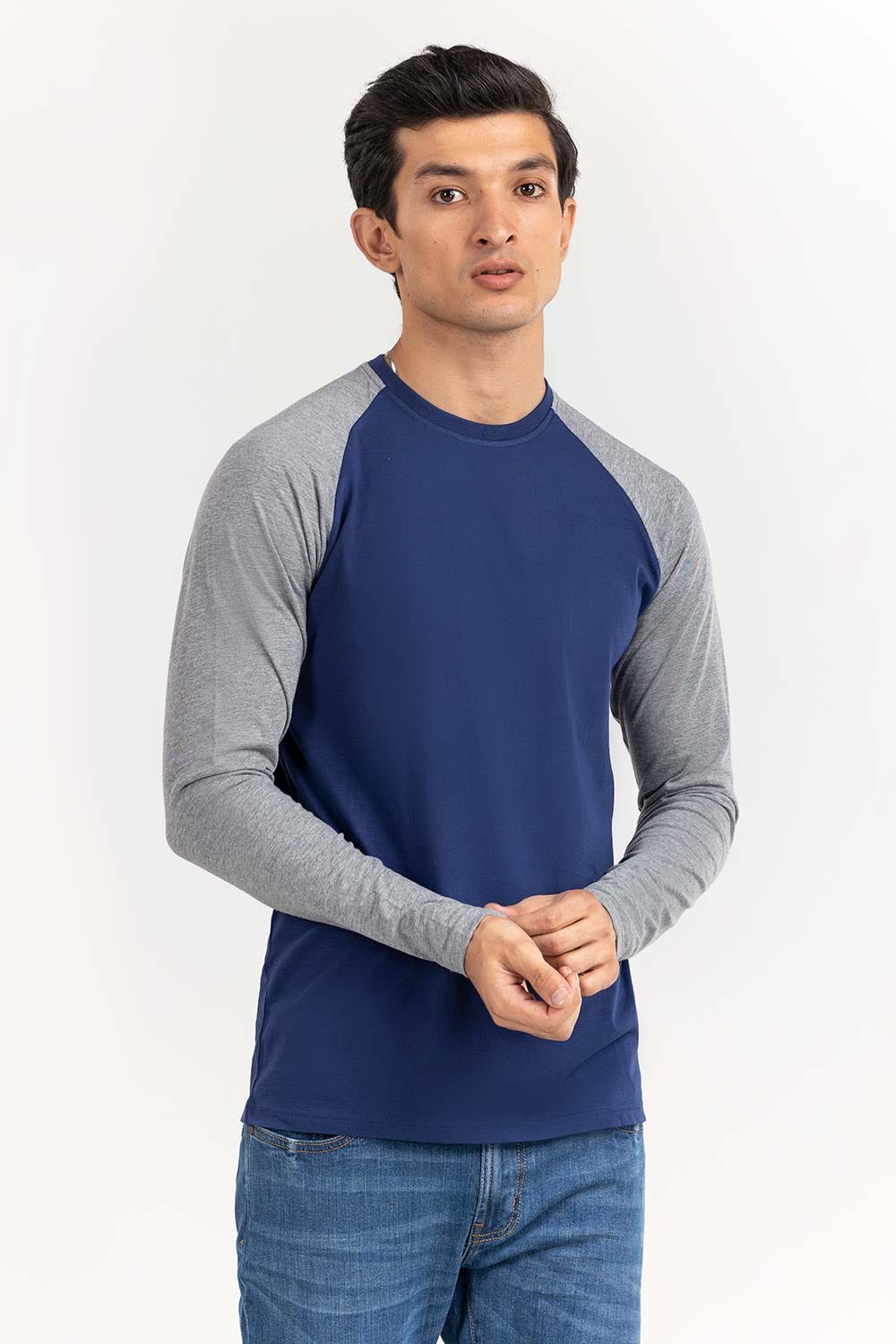 Navy Fashion Tees TS-FFSSJ22-013
