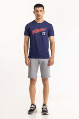 Navy Graphic Tee TS-CNSJ23-277