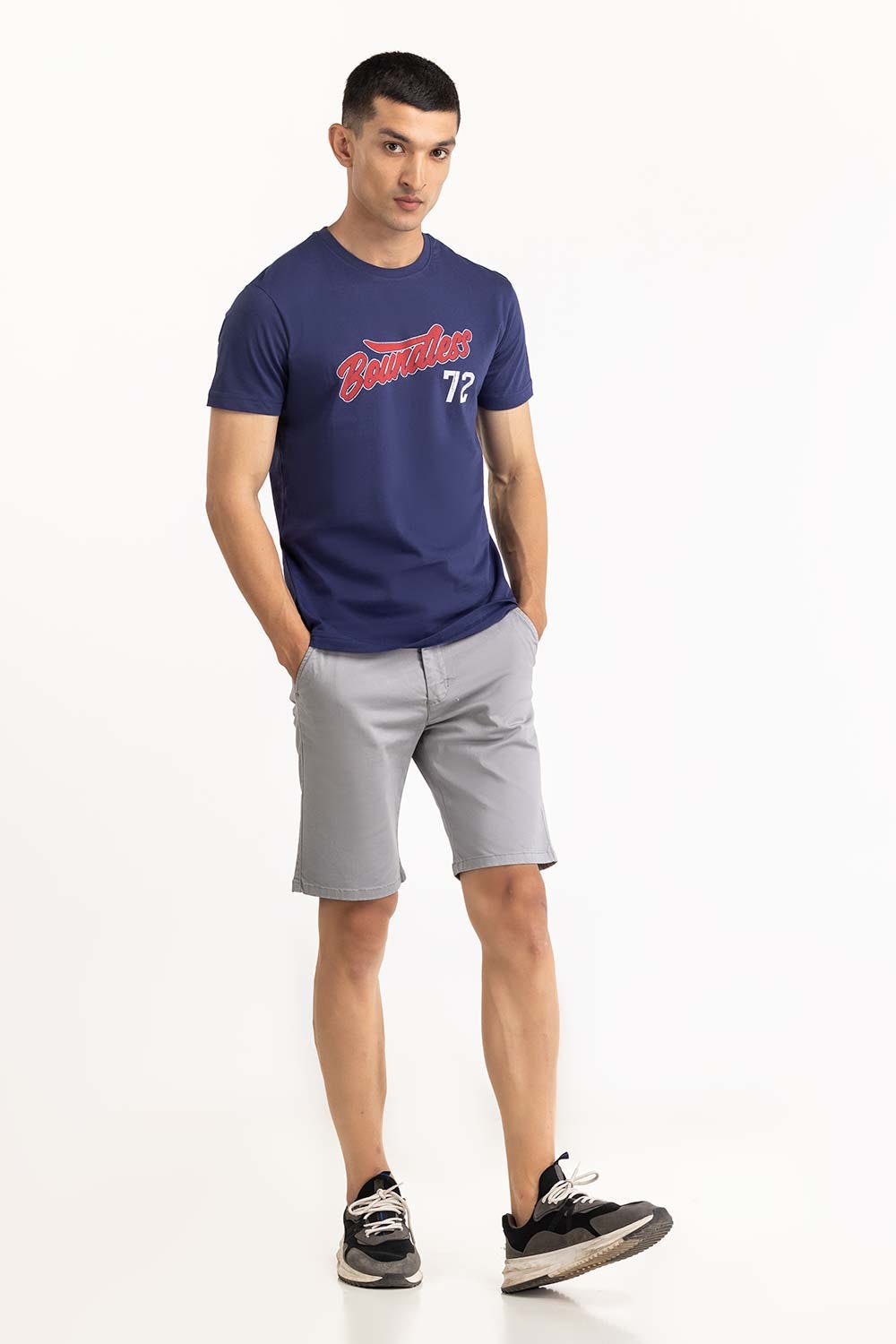 Navy Graphic Tee TS-CNSJ23-277