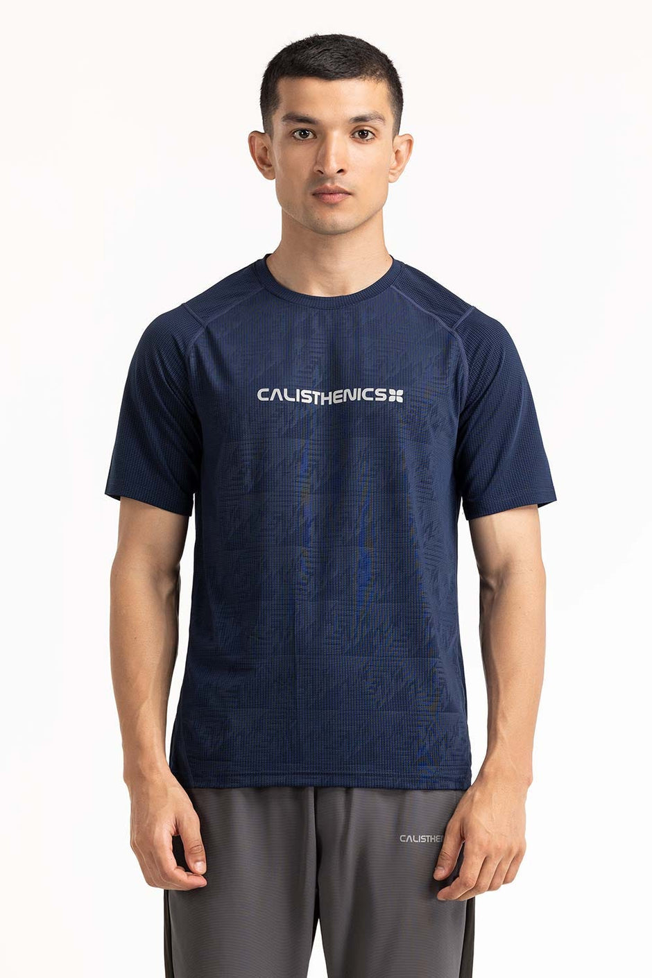 Navy Printed Tee