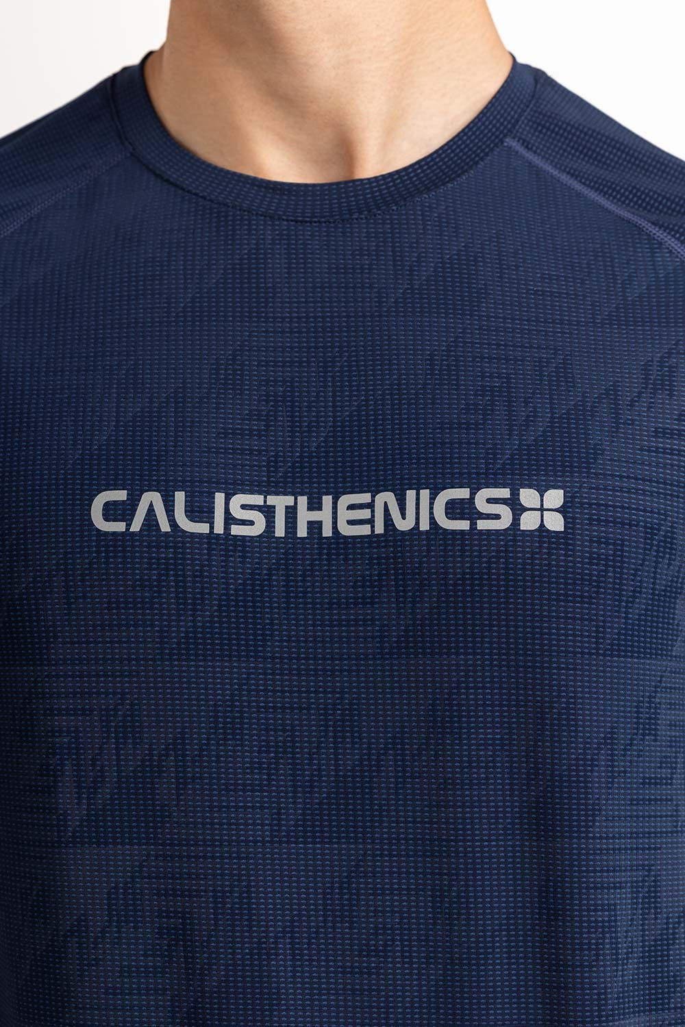 Navy Printed Tee