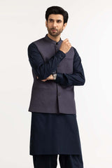 Navy Styling Waist Coat WC-PD23-020