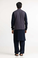Navy Styling Waist Coat WC-PD23-020