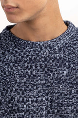 Navy Sweater 224-111-025 B
