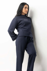 Navy Sweatshirt 224-212-065