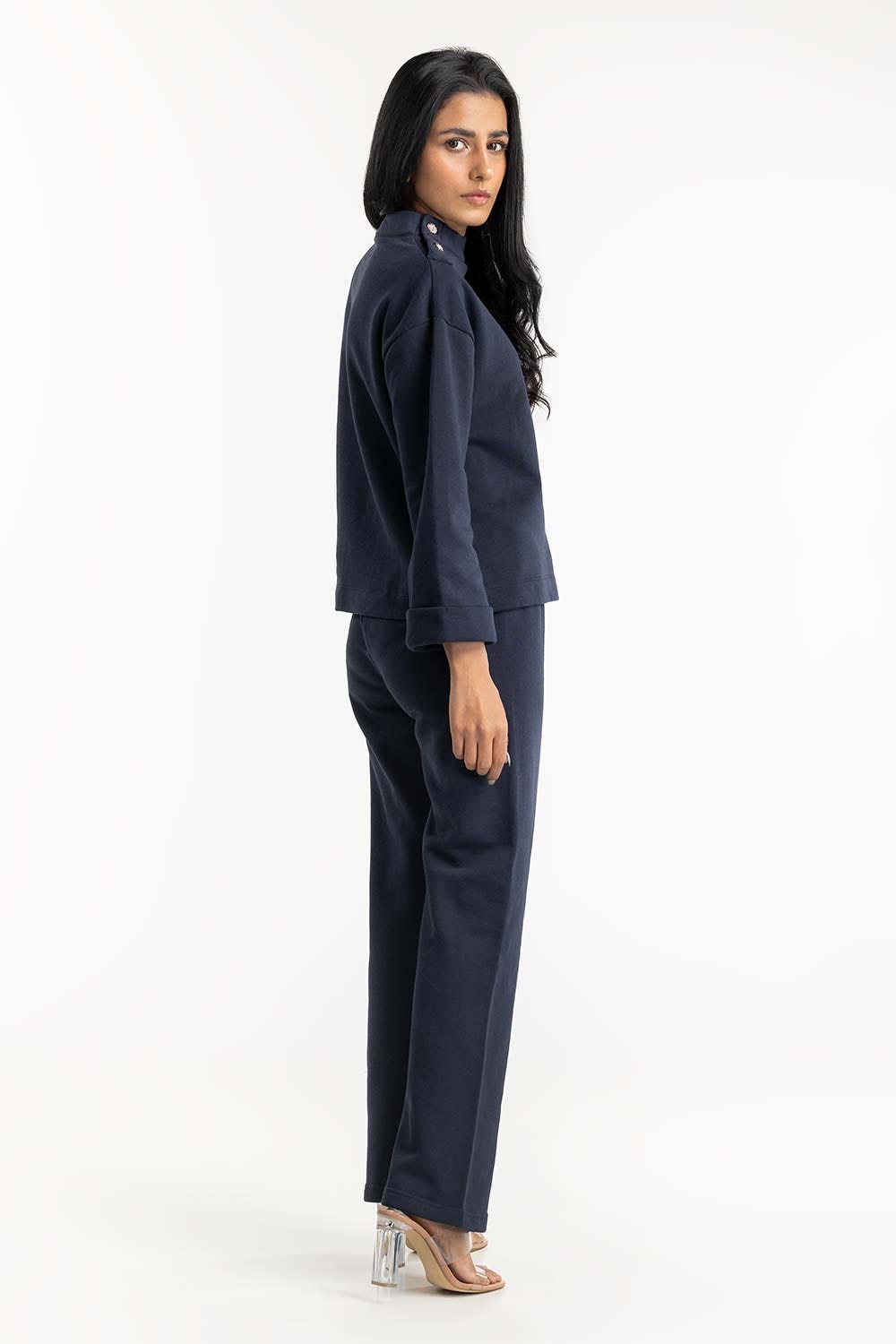 Navy Sweatshirt 224-212-065