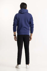 Navy ZipUp Hoodie JKT-KNTHZ22-041