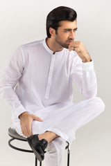 White Unstitched Fabric With Gift Box X-Series - Exclusive Collection Aquamarine