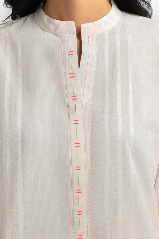 Neon Jacquard Embroidered Shirt And Shalwar IPST-44406