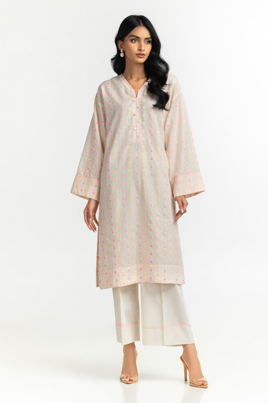 Neon Jacquard Embroidered Shirt And Trouser IPST-44404