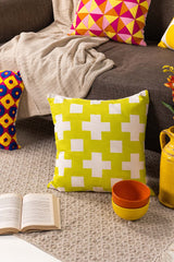 Neon Screen Printed Cushion Cover