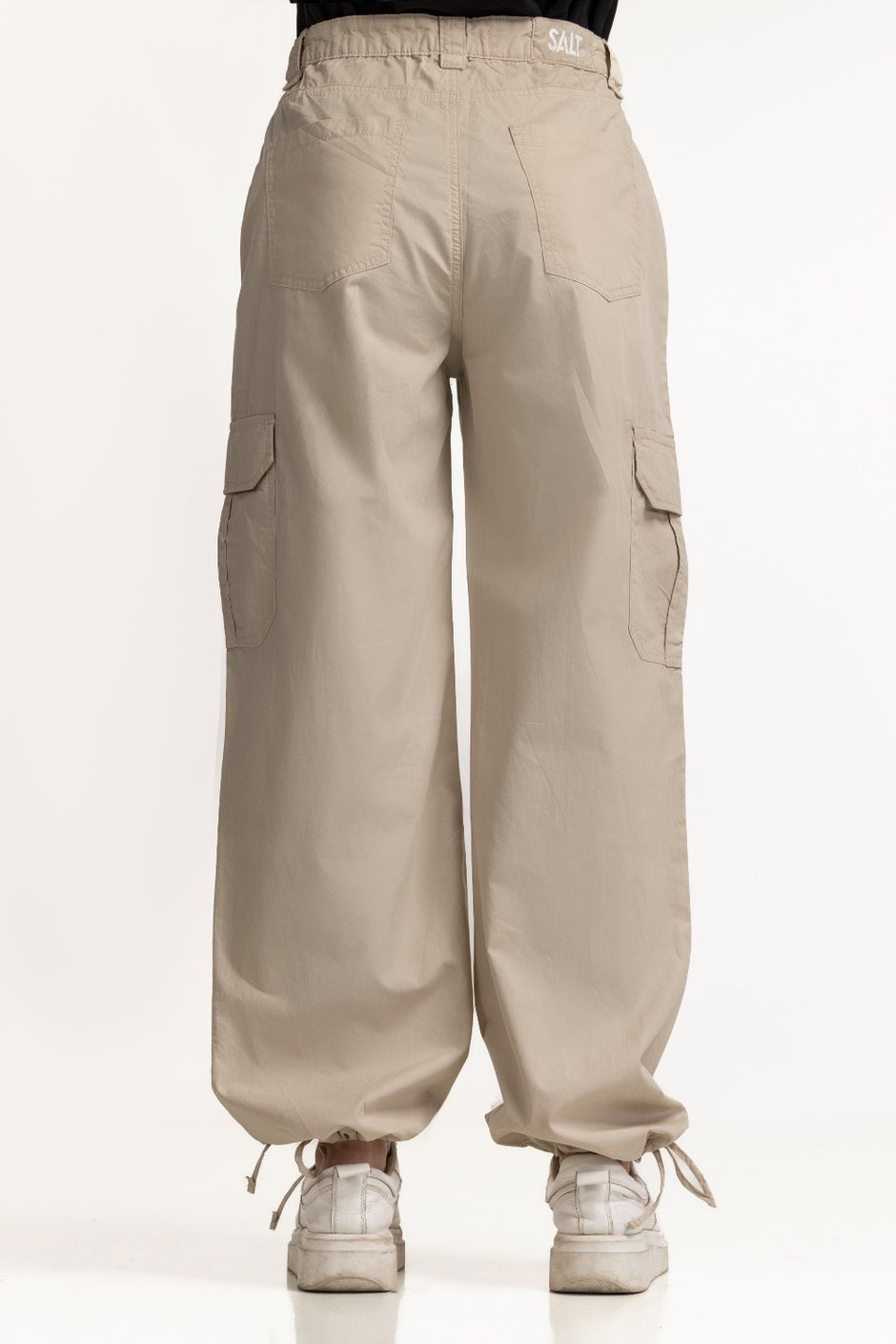 Non Denim Trouser With Pocket Details
