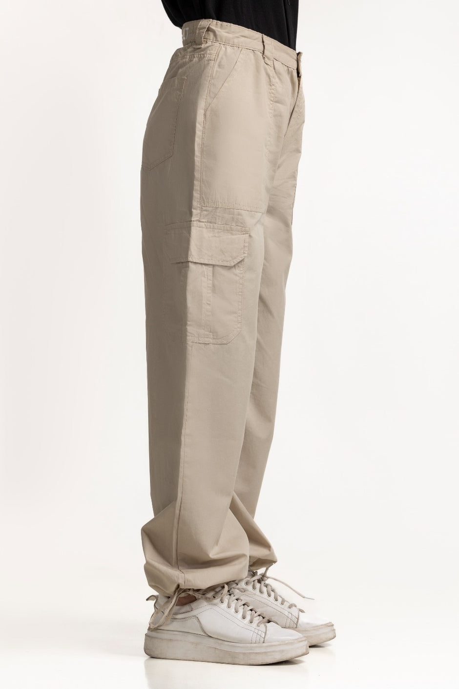 Non Denim Trouser With Pocket Details