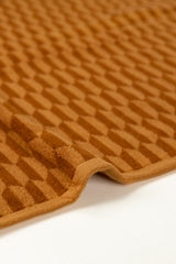 Oak Buff Jacquard Yarn Dyed Towel